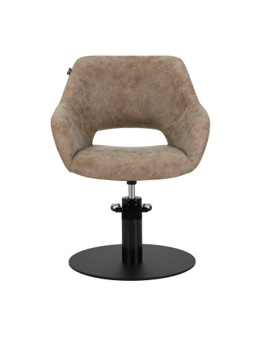 Hairdressing chair Gabbiano Sevilla old Brown