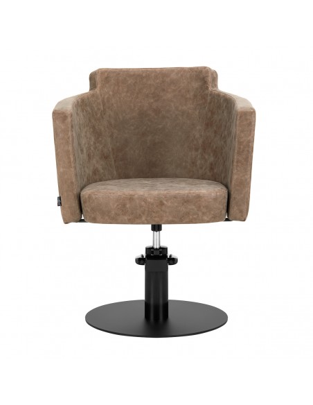 Hairdressing chair Gabbiano Roma old Brown