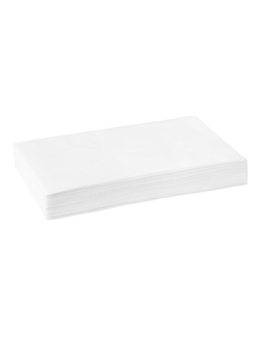 Disposable treatment scarves 20 pcs. 70×40 cm white hearts