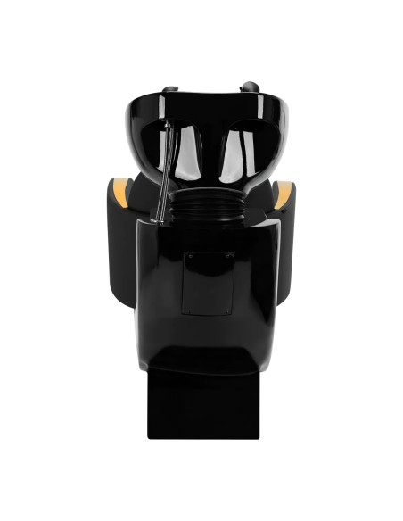 Gabbiano hairdressing wash unit Malaga gold and black