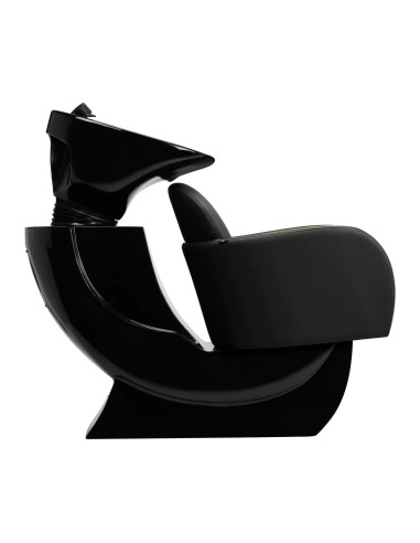 Gabbiano hairdressing wash unit Malaga gold and black