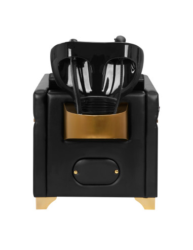 Hairdressing wash unit Toledo black