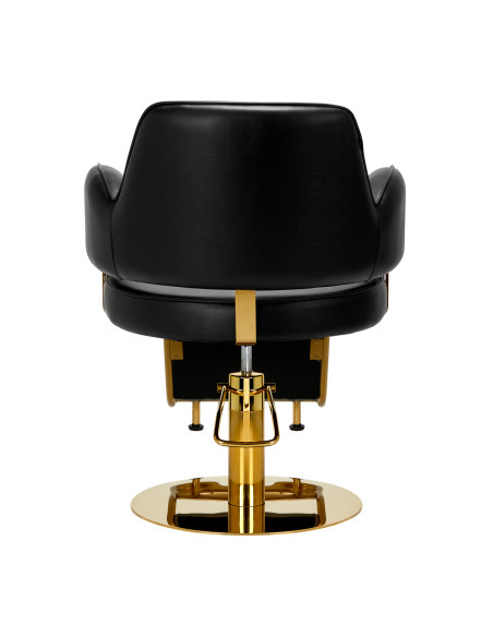 Hairdressing chair Gabbiano Linz NQ Gold Black