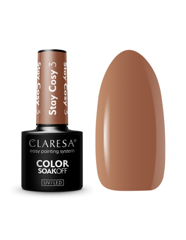 Claresa hybrid polish Stay Cosy 3 -5g