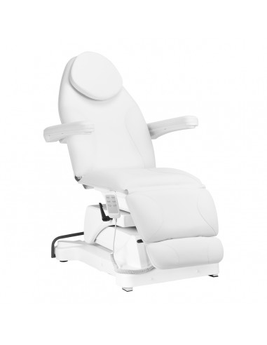 COSMETIC CHAIR ELECTR. SILLON BASIC 3 ACT. SWIVEL WHITE