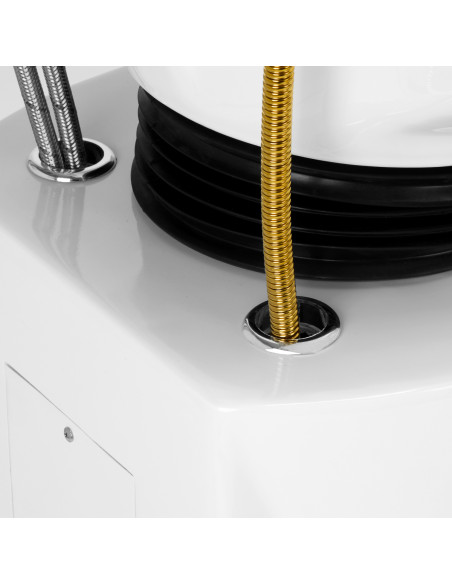 Gabbiano hairdressing wash unit Berlin gold white