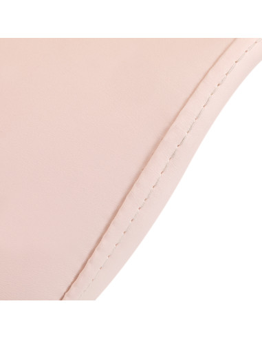 Cosmetic stool 6001-G gold – pink