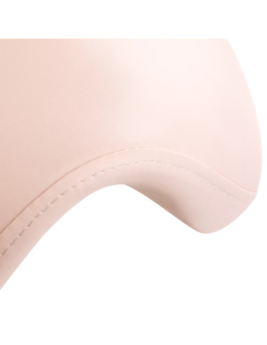 Cosmetic stool 6001-G gold – pink