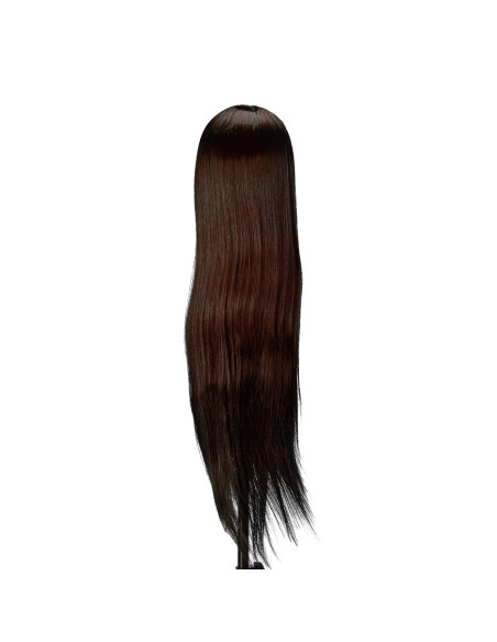 Gabbiano WZ2 hairdressing training head, synthetic hair, color 4, length 24"