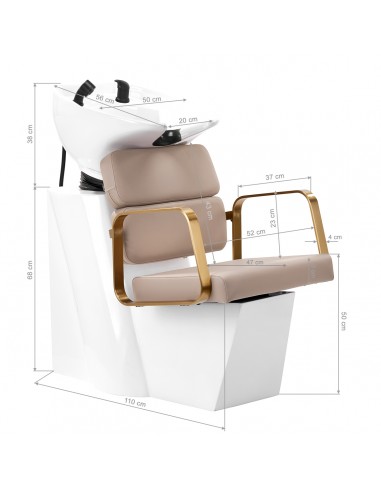Gabbiano Porto-GM hair wash unit beige
