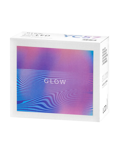 Glow UV LED Lamp YC57 RN blue pink 268W