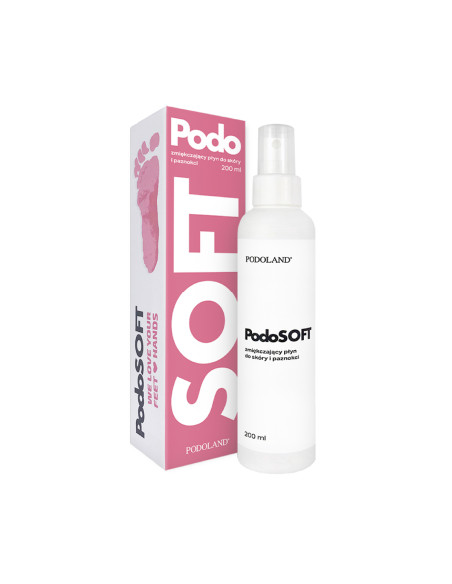 Podoland preparation PodoSoft softening liquid for skin and nails 200ml