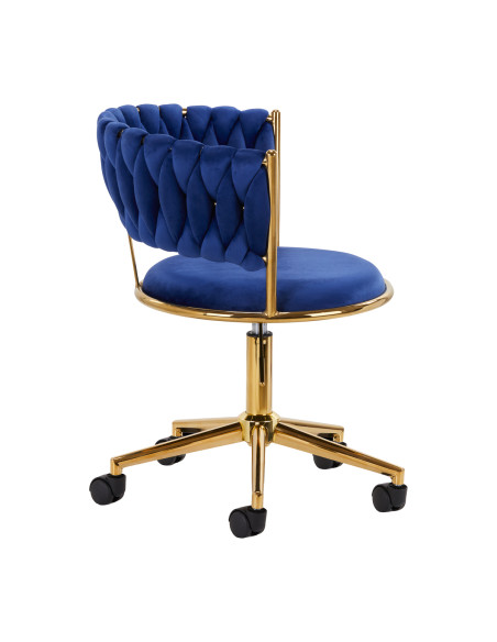 4Rico swivel chair QS-GW01G navy blue