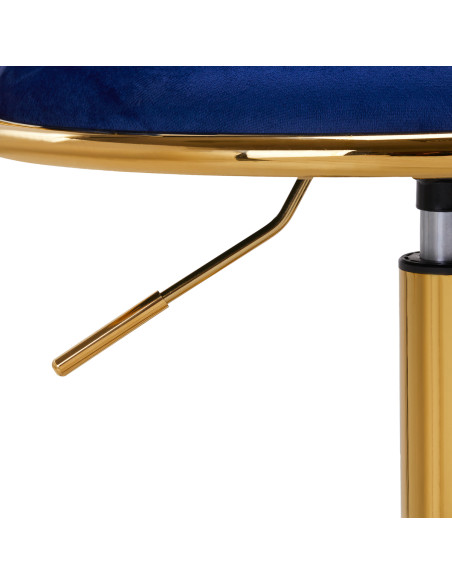 4Rico swivel chair QS-GW01G navy blue
