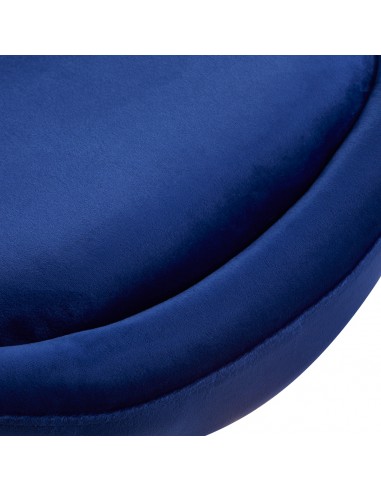 4Rico swivel chair QS-BL12G navy blue