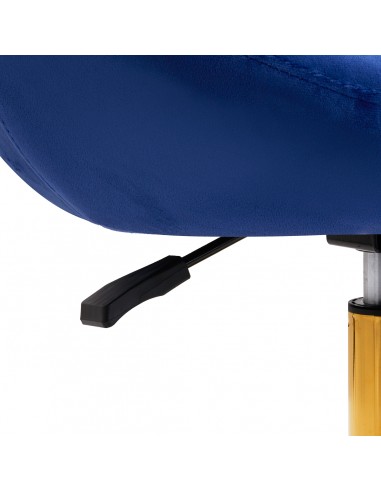 4Rico swivel chair QS-BL12G navy blue