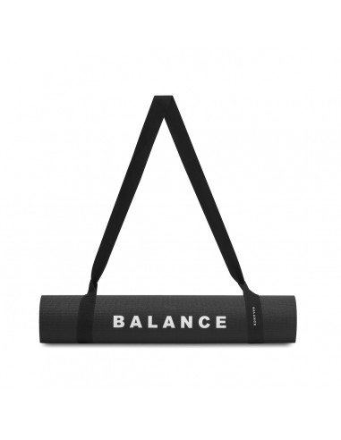YOGA MAT BALANCE PVC BLACK