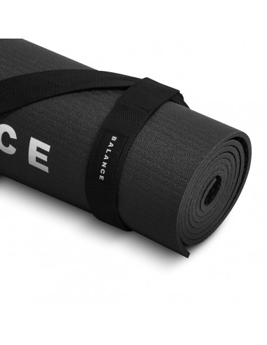 YOGA MAT BALANCE PVC BLACK