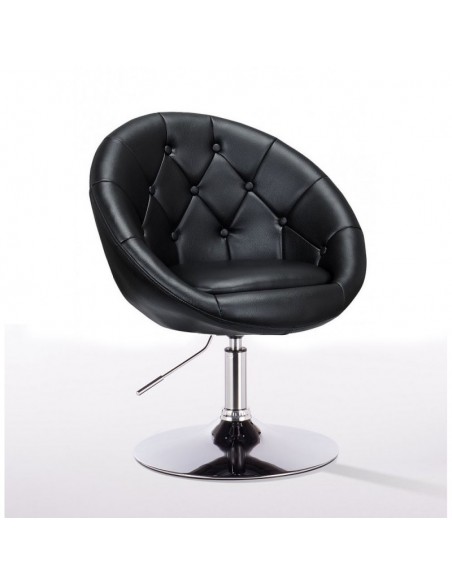 Bellafurniture Black Salon Chair BFHC8516. Black Chair for hairdressers and beauty salon. Stylish beauty salon chairs.