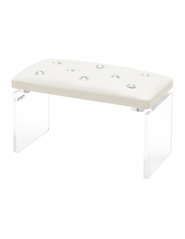 Momo Diamond manicure support stand Ecru