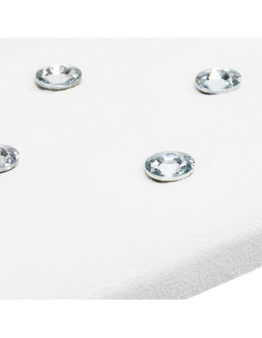 Momo Diamond manicure support stand Velour Ecru