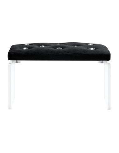 Momo Diamond manicure support stand Velour Black