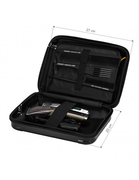 Barber hairdressing case black