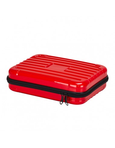 Barber hairdressing case red