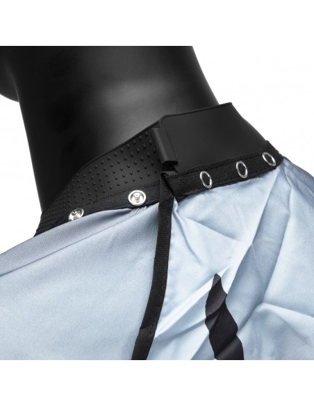 Barber hairdressing cape with elastic band J-455
