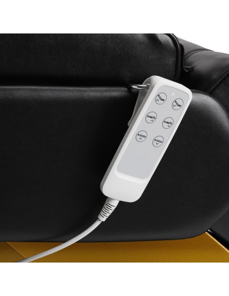SILLON Lux 273b electric cosmetic chair 3 motors gold black