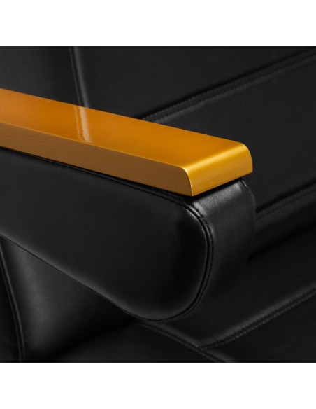 SILLON Lux 273b electric cosmetic chair 3 motors gold black