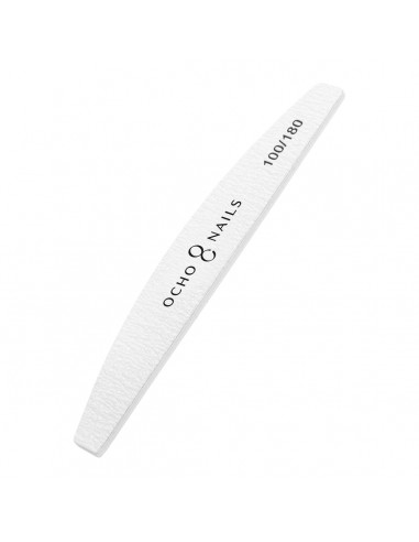 Ocho Nails half-moon file 100/180 1 pcs. safe pack