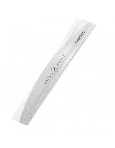 Ocho Nails half-moon slim file 180/240 1 pcs. safe pack