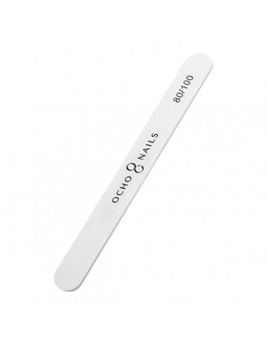 Ocho Nails straight file 80/100 10 pcs.