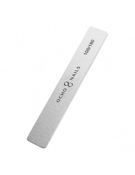 Ocho Nails wide straight file 100/180 10 pcs.