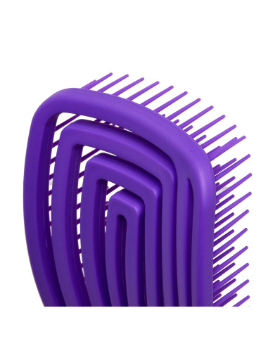 Set Flexible Hair Brush O-327 purple and Kessner Lab Caffeine Ampoules  