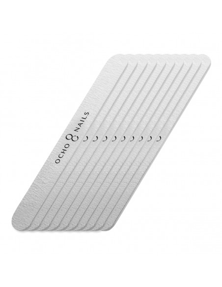 Ocho Nails straight file 100/180 10 pcs.