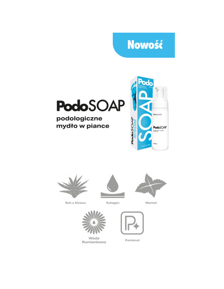 Podoland Podosoap podological soap in foam 100 ml