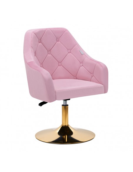 4Rico swivel chair QS-BL14G pink
