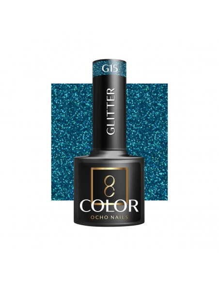 OCHO NAILS Hybrid nail polish glitter G15 -5 g