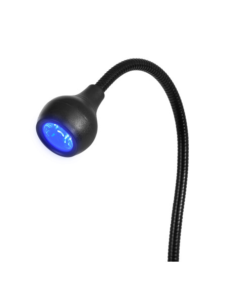 Glow Snake UV desk lamp black