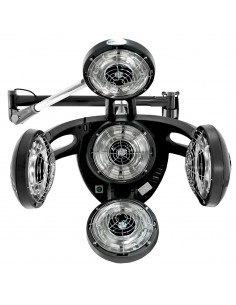 Gabbiano wall-mounted infrazone GD-505W black