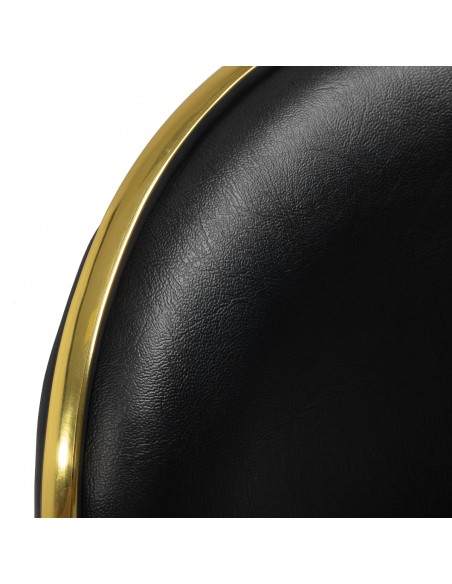 Gabbiano cosmetic stool Q-4599G black