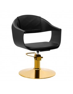 Gabbiano hairdressing chair A364 black