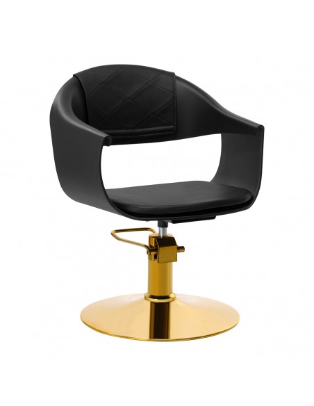Gabbiano hairdressing chair A364 black