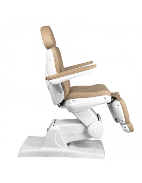Electric cosmetic chair azzurro 870 3 strong cappuccino