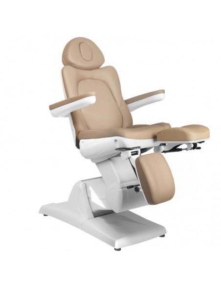 Electric cosmetic chair azzurro 870s pedi 3 strong cappuccino