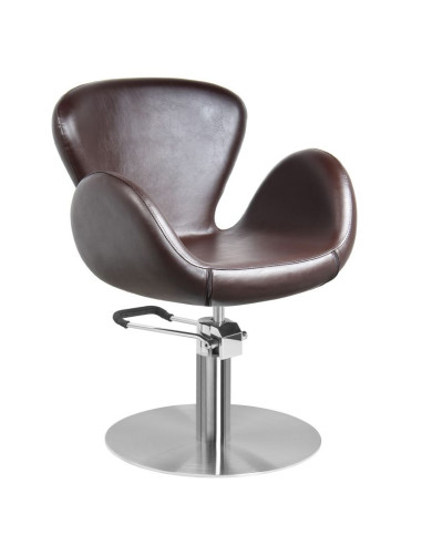 Gabbiano barber chair amsterdam brown