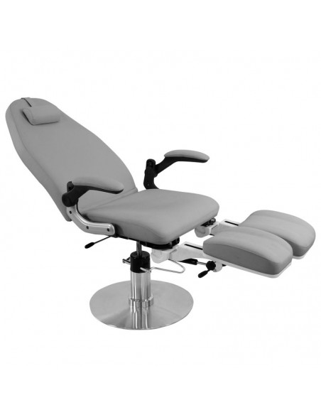 Hydraulic podiatry chair azzurro 713a gray