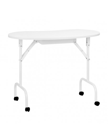Folding desk 4031 white + bag